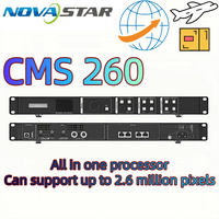 Mejor Precio, Procesador Todo en Uno Novastar CMS260, Puede Soportar hasta 2.6 Millones de Píxeles para el Control y Procesamiento de Video en Escenario