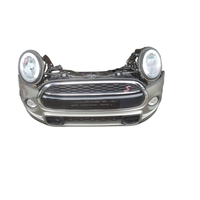 Kit de carrosserie de pare-chocs avant en matériau ABS pour BMW Mini F55 F56 Grille gauche radiateur Mini phare antibrouillard découpes utilisées