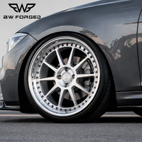 Velg Mobil Custom Deep Concave Monoblock/2-piece Forged 5x114.3 5x130 5x120 5x112 18 19 20 Inch untuk BMW AUDI Tesla
