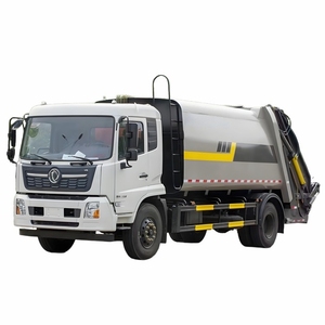 Camion compacteur à chargement arrière Dongfeng 4X2 LHD/RHD 12m³ à faible coût pour la collecte des déchets municipaux - Product Image 1
