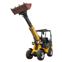 EVERUN EREL1000 0.9t farm mini batteria telescopica pala compatta CE caricatori elettrici