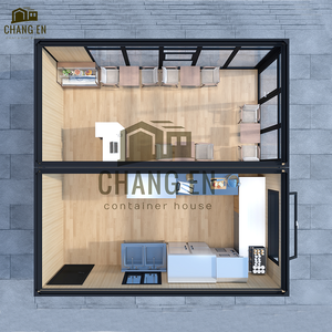 DYCE1 <span class=keywords><strong>Casa</strong></span> de contenedores de acero de diseño contemporáneo de 3 dormitorios de 40 pies y 20 pies para uso en el hogar, oficina o tienda - Product Image 5