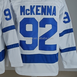 Maillot de hockey Gavin McKenna Toronto blanc, qualité supérieure, prêt à être expédié - Product Image 1