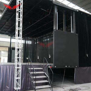 ST_100 rimorchio Mobile di Staging per l'uso della croce e dell'evangelismo della chiesa del camion del gospel - Product Image 1
