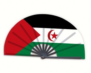 Nouveau produit, éventail pliable en bambou personnalisé avec drapeau national de la Russie - Product Image 3