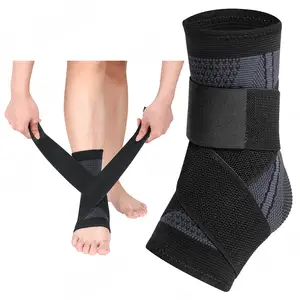PAIDES热卖系带脚踝支架用于足部支架和脚踝支撑矫形器支架在打篮球时佩戴