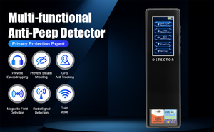 Ds626 <span class=keywords><strong>Cam</strong></span>éra cachée anti-espion Détecteur Bug Gadget Wireless RF Signal Finder Audio GSM Anti GPS Car Tracking Scanner - Product Image 5