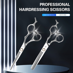 Tijeras de 6,88 pulgadas Diseño de acero inoxidable Tijeras de peluquero de alta calidad Herramienta de peluquería Tijera de corte de pelo - Product Image 4