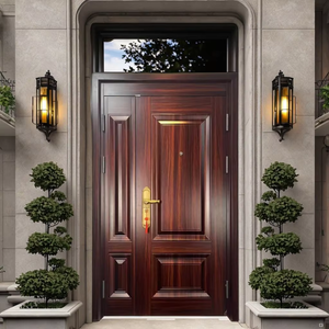 Porta di Sicurezza in Acciaio Antifurto Impermeabile di Alta Qualità dal Design Moderno per Ingressi Esterni ed Edifici - Product Image 1