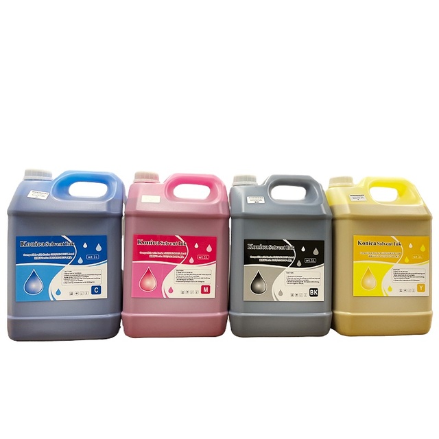 XBH High Quality Taimes 512i 30pl Ink 5L Solvent Ink for Solvent Printer Solvent Based Ink