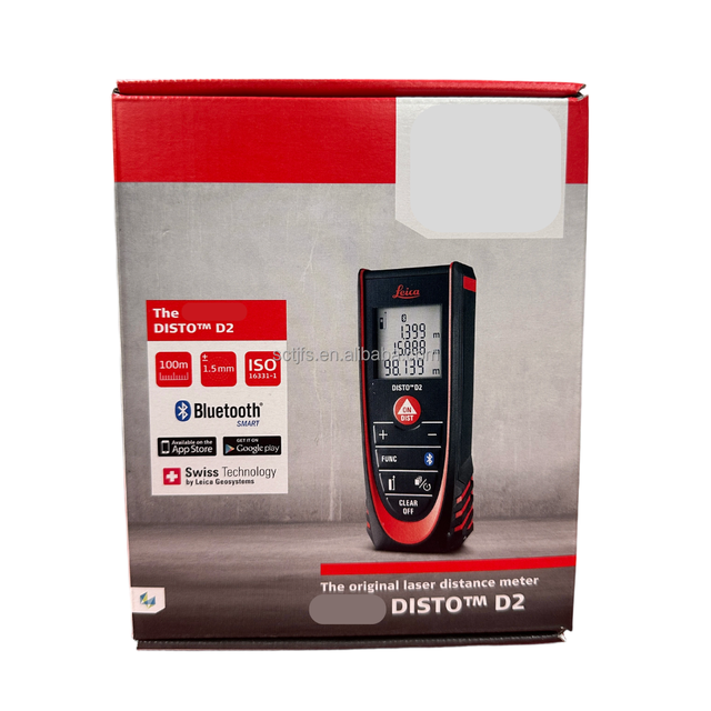 Leicaa DISTO D2 Second Hand Laser Distance Meter Around 10m Smart Link Range Surveying Distance Meter