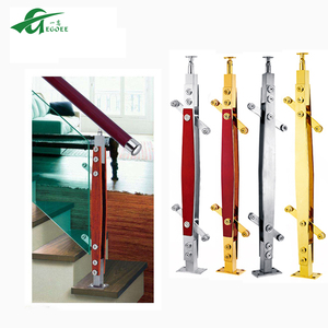 SS304 316 corrimano <span class=keywords><strong>in</strong></span> acciaio inox scala, rotondo scale, di legno e acciaio inox scala moule una balaustra del basamento balcon
