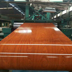 รูปแบบไม้3D Ppgi <span class=keywords><strong>ล</strong></span>ายไม้เคลือบสี Ppgl สี<span class=keywords><strong>ล</strong></span>ามิเนตแผ่นสำหรับ<span class=keywords><strong>ผนัง</strong></span>โปรไฟล์แผงรั้ว - Product Image 1