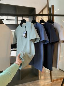 <span class=keywords><strong>T</strong></span>-<span class=keywords><strong>shirt</strong></span> à manches courtes respirant et polyvalent à séchage rapide pour hommes Le tissu <span class=keywords><strong>technique</strong></span> à détection de <span class=keywords><strong>froid</strong></span> remplace les hommes - Product Image 6