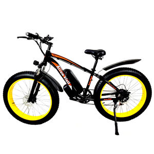 Bicicleta Eléctrica de Montaña con Batería de Litio de 48V 10Ah, Llantas Anchas de 26*4 Pulgadas, Pantalla de Control Central Inteligente, Cuerpo de Aluminio y Motor sin Escobillas - Product Image 4
