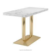 Meubles de restaurant moderne Table à manger en gros Ensembles de chaises Café Cafétéria Canapés cabines d'exposition Cafés Clubs Hôtels