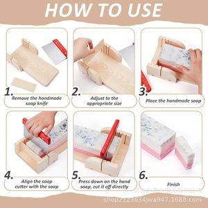 Herramienta de corte de jabón de madera, cortador de jabón hecho a mano, molde para manualidades - Product Image 3