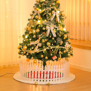 Jupe <span class=keywords><strong>de</strong></span> <span class=keywords><strong>sapin</strong></span> <span class=keywords><strong>de</strong></span> Noël ronde blanche 90 cm (1,2 m) – Housse <span class=keywords><strong>de</strong></span> base pour pieds <span class=keywords><strong>de</strong></span> <span class=keywords><strong>sapin</strong></span> – Modèle 2023-25 - Product Image 3