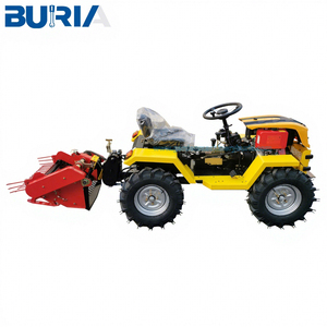 Mini <span class=keywords><strong>Tractor</strong></span> 4x4 para agricultura Mini <span class=keywords><strong>Tractor</strong></span> 18HP con Cabinlittle Garden y Mini <span class=keywords><strong>Tractor</strong></span> agrícola - Product Image 1