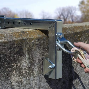 Installation rapide et facile, parapet de protection contre les chutes léger et portable, ancrage réglable non pénétrant - Product Image 2