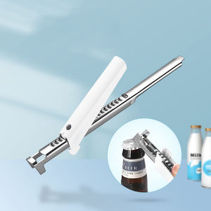 Sicherer edelstahlöffner einfache anwendung griffe verschließen rutschfest weiche griffen griff anpassbar einstellbarer dosenöffner - Product Image 1