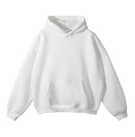Sudaderas Extra Grandes de Forro Polar Grueso de Buena Calidad, 350 g/m², con Logotipo Personalizado, Sudaderas Coloridas de Manga Larga para Hombre