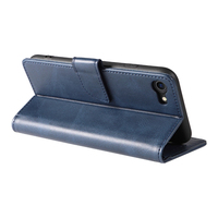Funda de Teléfono Tipo Cartera de Cuero PU para iPhone 8/7/SE3/SE2 - Funda con Soporte, 3 Ranuras para Tarjetas, Cierre Magnético y Carcasa Antigolpes