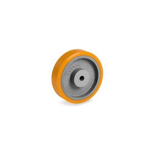 TELLURE ROTA - 641118 TR' roues en polyuréthane, centre en fonte-largeur de roue 100mm, ø 300 mm (Qté 2) - Product Image 1