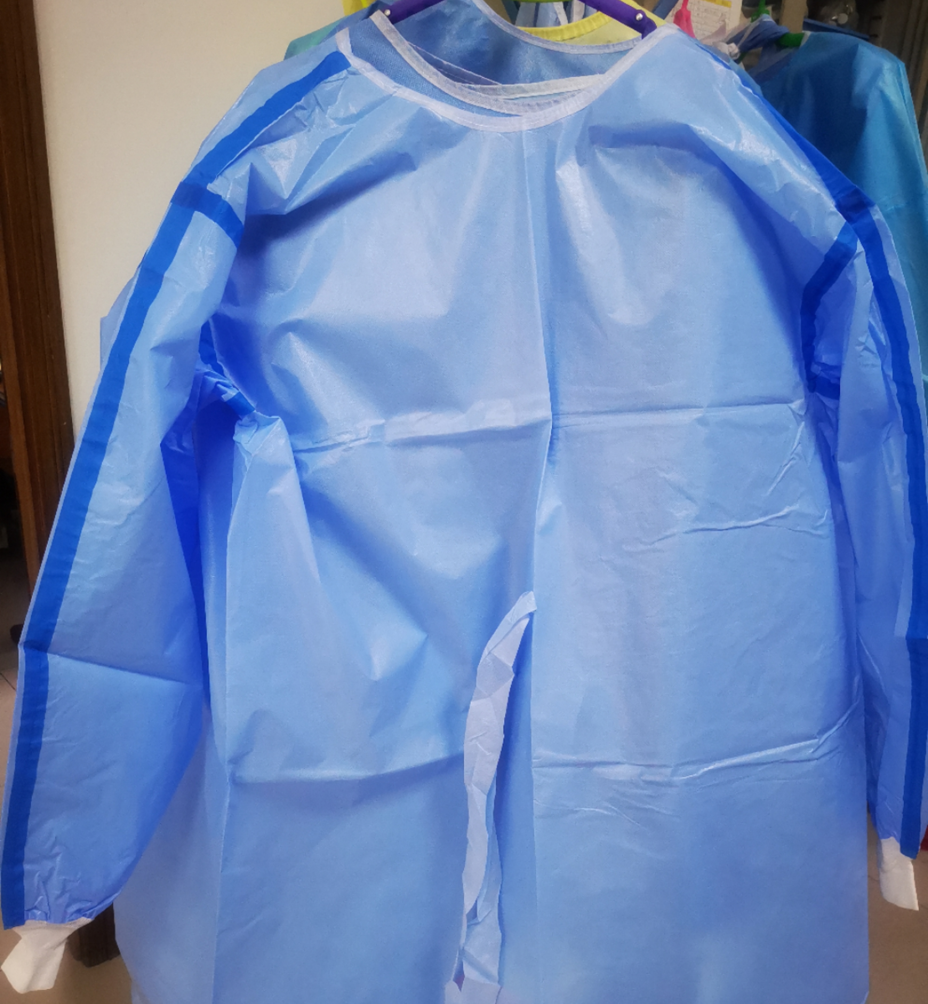 SMS Ophthalmic Drape With Pouch ISO FDA Disposable Eye Drape