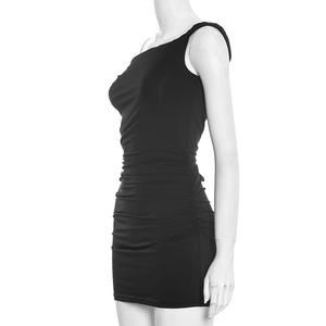 Viviblook J25DS490 Nuevo Vestido de Noche para Mujer, Hombros Descubiertos, Irregular, Ajustado, Mini Vestido de Fiesta - Product Image 3