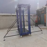 Échafaudage de levage électrique portatif ascenseur automatique pliable échelle de Tube en acier échafaudage électrique