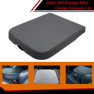 Dodge Ram Center Console Cover 2002-2012 Armrest Box Storage Plastic Leather <b>Interior</b> <b>Accessory</b> - Product Image 2