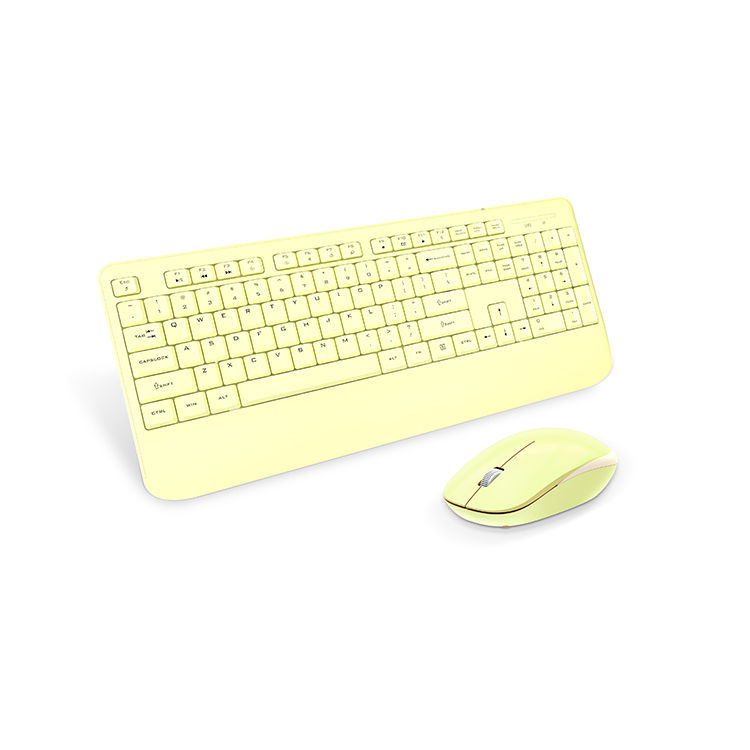 2,4 ГГц портативная профессиональная односторонняя игровая клавиатура и мышь, комбинированная Офисная Клавиатура