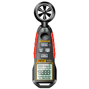 ANENG GN302 เครื่องวัดความเร็วลมแบบดิจิตอลความแม่นยำสูงพร้อมความละเอียด 0.01 - Product Image 1