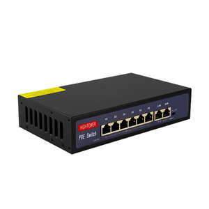 สวิตช์อีเธอร์เน็ต24V POE เอาท์พุทสวิตช์อีเธอร์เน็ต6พอร์ต1.5g หลายกิกะบิตง่ายต่อการจัดการสมาร์ท PoE 2อัปลิงค์1.5g - Product Image 5