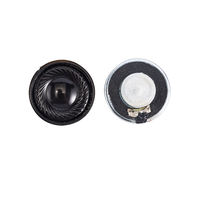 Haut-parleur rond en métal de 26 mm, Mylar, 8 ohms, 0,8 W, faible distorsion, aimant interne, IP67, pour interphone de bâtiment