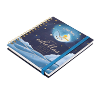 Cahier de bureau double face épaissi A5 en cuir de qualité supérieure avec logo personnalisé d'usine