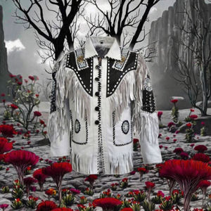 Veste d'hiver pour homme, style occidental slim, en toile, camouflage patchwork, impression puff, lavée, coupe-vent, respirante, style américain traditionnel - Product Image 3