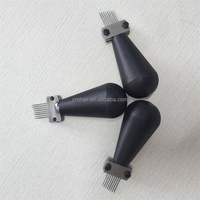 Nouvelles aiguilles multiples pour l'implantation capillaire, machine d'injection de cheveux pour la fabrication de perruques