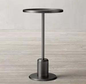 Conjunto de sala de estar de lujo de diseño moderno, mesa de cóctel de Metal sólido, Lamberto, OEM, Sassanid, novedad - Product Image 3