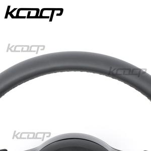 Volante de cuero completo apto para Volkswagen MK7 MK6 GTI GTD GTS GTE GLI <span class=keywords><strong>R</strong></span>-Line <span class=keywords><strong>R</strong></span> Golf7 Golf6 CC Polo Jetta SCIROCCO - Product Image 4