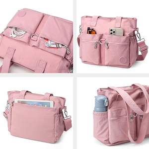 Échantillon gratuit 2025 Nouvelle mode Sacs en toile personnalisés Lettre Shopping Sac bandoulière Personnalité Sac cabas pour femmes - Product Image 3