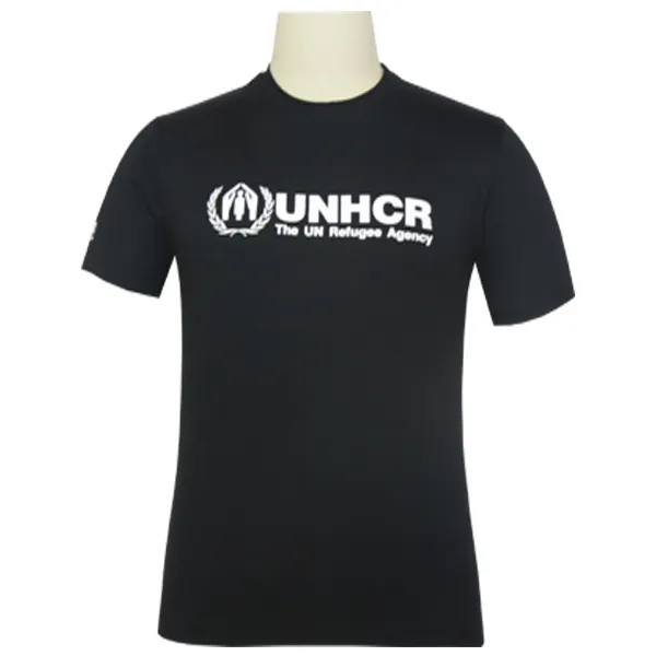 Camisetas negras de algodón 100% de alta calidad para hombre, camisetas en blanco de peso pesado, camisetas con estampado gráfico personalizado para hombre