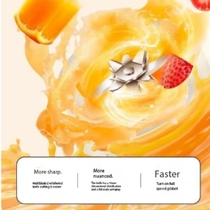 New 550ml Home Small Wireless Portable Juice Press USB Rechargeable Fruit and Vegetable Juice Cup Smoothie <b>Milkshake</b> <b>Blender</b> - Product Image 6