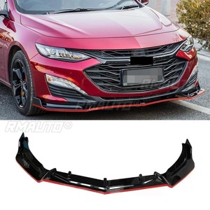 For Chevrolet Malibu XL 2016-2022 Car Front Bumper <b>Lip</b> Splitter Diffuser Body Kit <b>Gloss</b> Black Bumper Protector Modification Part - Product Image 6