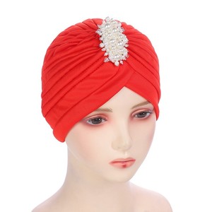 HZM-60841 extensible Turban Cap Chemo Head Wraps Bennie Twisted India's Hat pour femme fille - Product Image 6