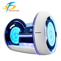 Skyfun Precio de fábrica VR Shuttle Space Arcade Machines Indoor Fiberglass VR Game Simulator para niños adultos para parques de atracciones
