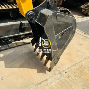 เครื่องขุด7.5ton ขนาดเล็กมือสอง SY75 Sy75C Sy55 Sy60 Sy95 Sy26 Sy35พร้อมเครื่องยนต์อีซูซุสำหรับใช้ในบ้าน - Product Image 6