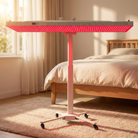 Panneau LED infrarouge REDSKY 660nm 850nm pour thérapie par lumière rouge sur tout le corps, 6000W avec support électrique