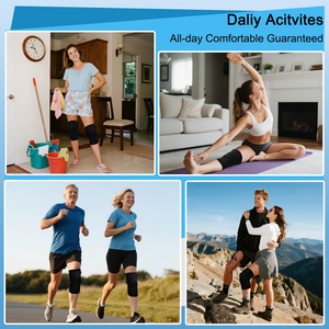 Ginocchiera Regolabile in Neoprene 2025 con Logo Personalizzabile per Sport Supporto <span class=keywords><strong>Ortopedico</strong></span> per Ginocchio - Product Image 3